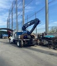 PAC-MAC KBF-220A      LOG CRANE AND PLATFORM  ONLY    (***TRUCK NOT INCLUDED***)