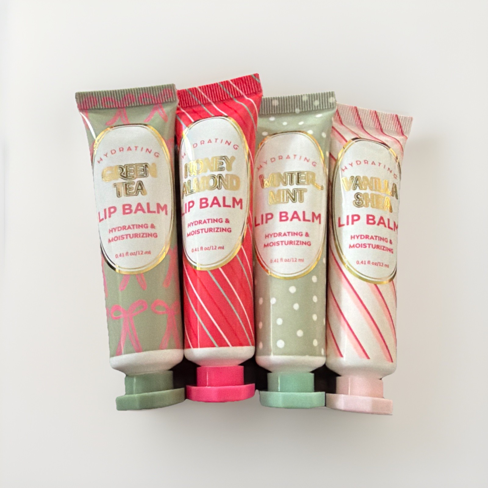 Honey Almond Winter Mint Vanilla Shea .41oz Ea