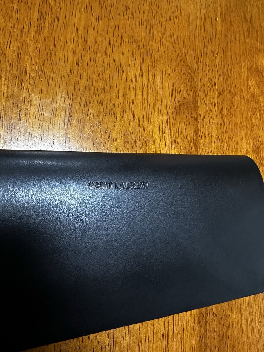 Saint Laurent Paris Black Eyeglasses Sunglasses Case Pouch  display picture 3