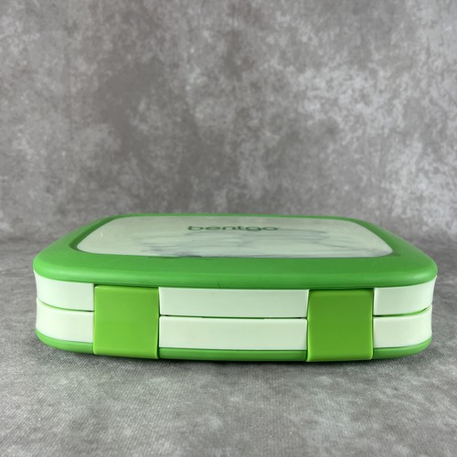 Bentgo Kids Prints Leak-proof, 5 Compartment Bento-Style Lunch Box - Green - Picture 5 of 8