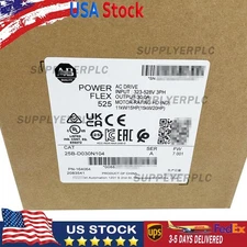 25B-D030N104 /A Powerflex 525 AC Drive 20HP Surplus SEALED 25B-D030N104 1pcs