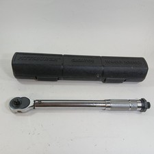 Pittsburgh 38 Drive Click Type Reversible Torque Wrench W Case