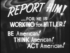 16mm 705 - Is There A NAZI Spy In The House --- WWII propaganda