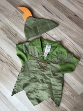 Disney Costume, Peter Pan Size 3 Top  Hat Green Leaves