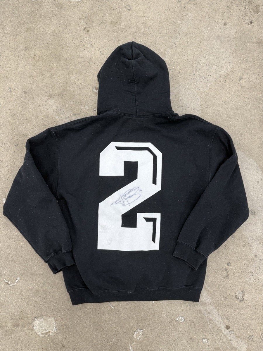 Johnny Manziel Authentic Signed NFL Black Hoodie with Number 2