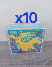 lot de 10 Protection Acrylique Premium pour ETB - Boîte Solide Anti-UV - Neuf