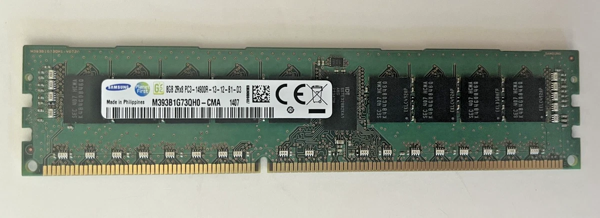 Samsung PC3-14900 (DDR3-1866) Bus Speed DIMM Computer Memory (RAM