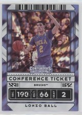 2020 Contenders Draft Picks Variation Conference Ticket 99/99 Lonzo Ball #46 s7f