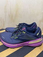 Brooks Adrenaline GTS 22 Womens 9 Running Shoes Blue Pink Stability Trainer