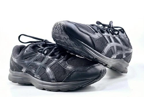 Asics Gel T7K4N Sneakers basse stringate triple nere scarpe uomo taglia 8 5