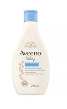 Aveeno Baby Dermexa Moisturising Wash Dry Skin Bath Unscented Tear-Free 250ml