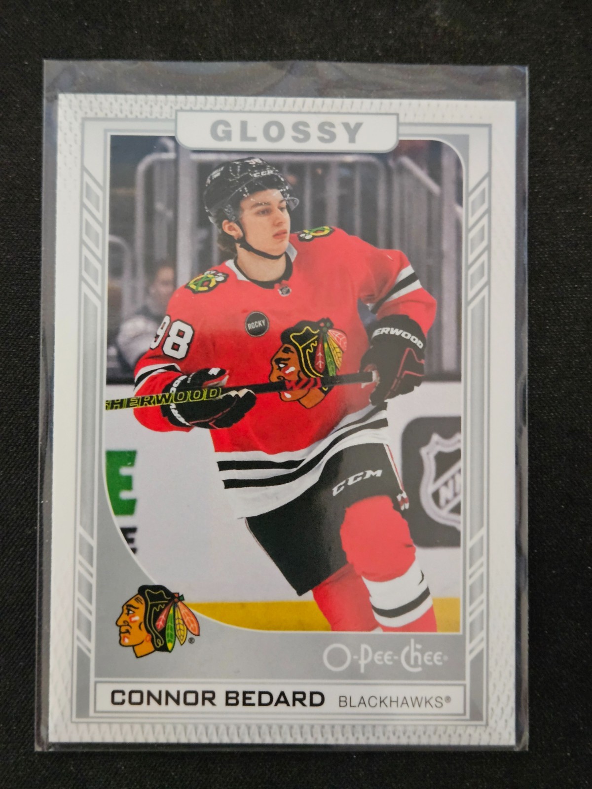 2023-24 UPPER DECK SERIES 2 HOCKEY GLOSSY O-PEE-CHEE #R-47 CONNOR BEDARD RC