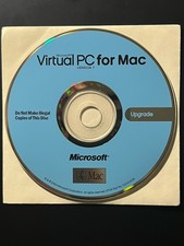 Microsoft Virtual PC for Mac Upgrade Version 7 with Product Key
