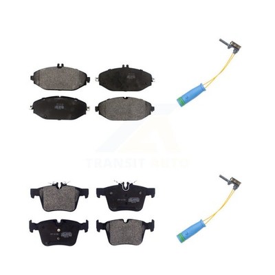 Positive Plus KPW-100024 4-Wheel Set Brake Pad Sets Front & Rear for MB Mercedes