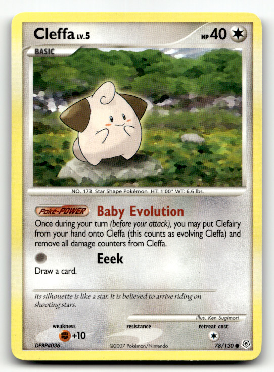 Cleffa 78/130 Normal Common Diamond and Pearl LP