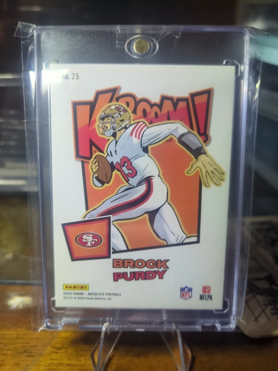 2025 Panini Absolute - Kaboom! Horizontal Brock Purdy #25 for sale