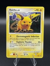 Raichu DP21 Diamond and Pearl Holo POKEMON BLACK STAR PROMO SWIRL on eBay