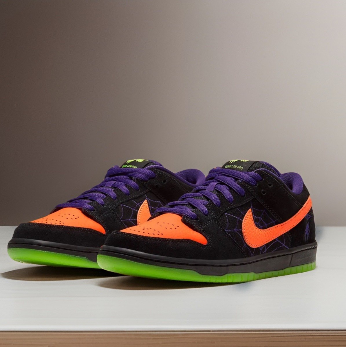 Nike Dunk SB Low Night of Mischief BQ6817-006 Size 9 Halloween