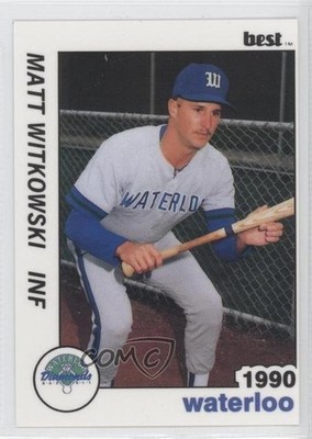 1990 Best Waterloo Diamonds Matt Witkowski #18 0q3