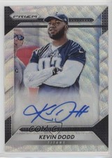 2016 Panini Prizm Rookie Blue Wave 105/149 Kevin Dodd #RA-KDD Auto 0o9