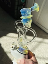 RARE 🔥Hand Carved/Shaped Custom Fumed Skullcycler Peak/peak Pro Top 🔥