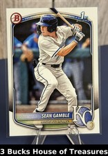 2025 Bowman Sean Gamble #BD-178 Kansas City Royals