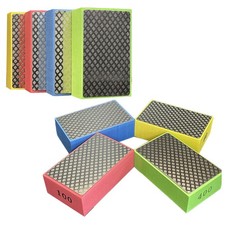 1/4x Diamond Polishing Hand Pads Blocks for Porcelain Tile Marble Glass #60-#400