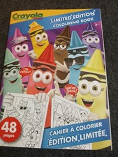 Crayola LIMITED EDITION Colouring Book 48 pages Children's 2025 Unused U.S.A.