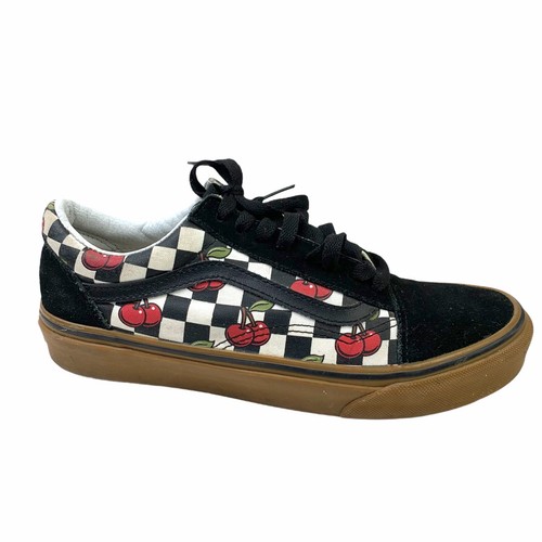vans cherry checker