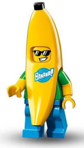 BANANA GUY - LEGO Minifigures Series 16 2016 71013-15 **NEW** **SEALED** - Picture 1 of 3