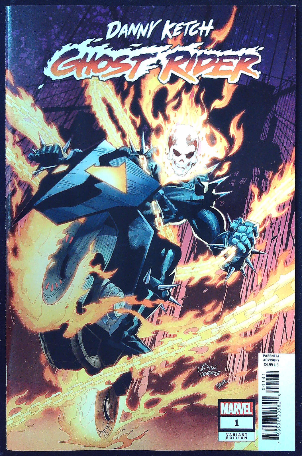 GHOST RIDER (2023) #1 - Lubera Variant - New Bagged