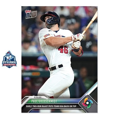 2023 Topps Now WBC-61 Paul Goldschmidt