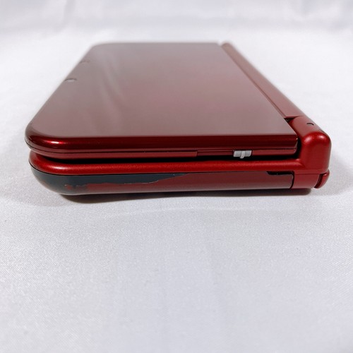 Top IPS New Nintendo 3DS XL LL Metallic Red Console Japan NTSC-J Rank B Tested - Picture 10 of 11