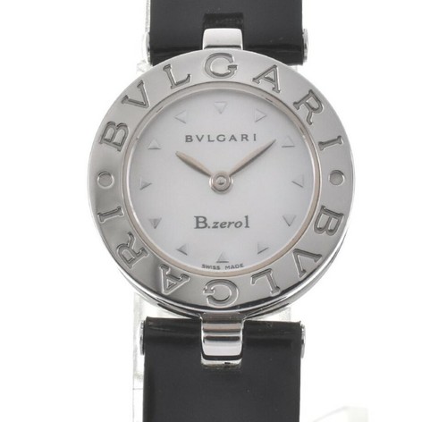 BVLGARI B.zero1 BZ22S SS/Leather White 
