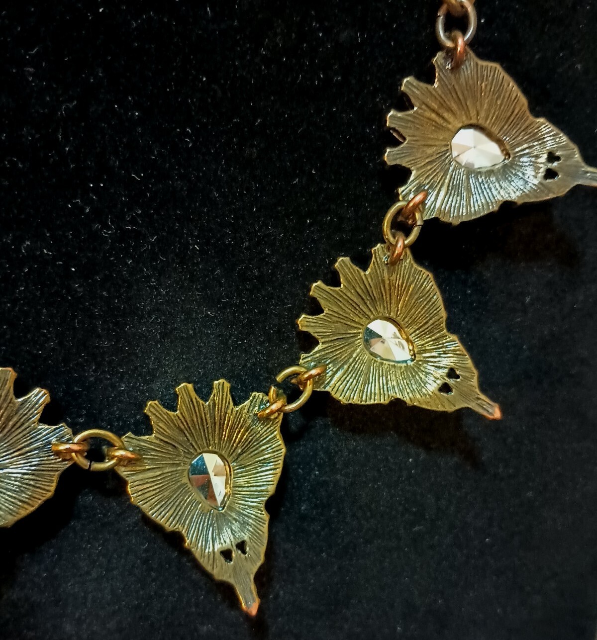 Bauble Bar Clear Rhinestone Statement Necklace - image 9