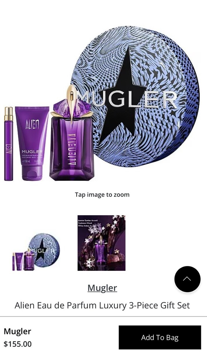 Alien Eau de Parfum Luxury 3-Piece Gift Set By Mugler The Circle