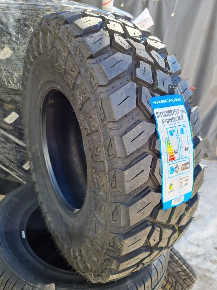 Set 4 pneumatici estivi M+S Offroad SUV 31x10.50x15 Tracmax DOT24 31 10.5 R15 - Immagine 2 di 2