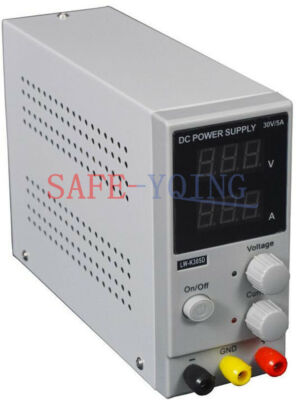 LCD display 30V 5A Switching   Power Supply Adjustable Variable   #D4