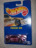 193 Porsche 959 Dark Pink Collectible Collector Car Mattel Hot Wheels on sale 193 Porsche 959 Dark Pink Collectible Collector Car Mattel Hot Wheels on sale