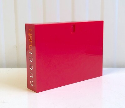 100% AUTHENTISCH GUCCI RUSH EAU DE TOILETTE SPRAY 75ml V.RAR NIE BENUTZT EINGESTELLT