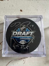 Ryan Johansen Signed puck with COA