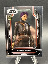 2024 Topps Chrome Star Wars Costco Super Box Base Sabine Wren Debut 3 Card