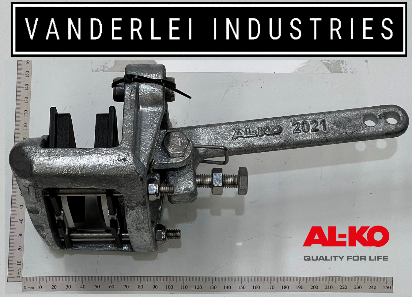 1 x Genuine ALKO Mechanical Disc Brake Calliper alko 323300 eBay