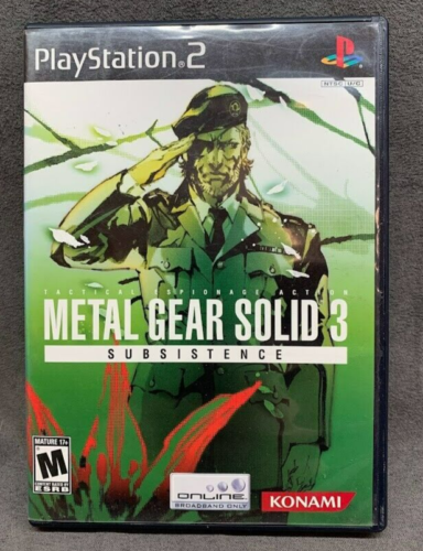 Metal Gear Solid 3: Subsistance (Sony PlayStation 2, PS2) Complet testé CIB - Photo 1 sur 10