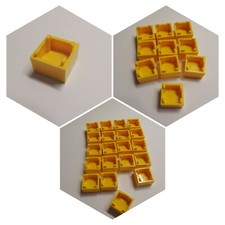 Lego® Container ➡️20 /50/  100 Stück Kiste Box 2x2 ➡️Rabatt %% 35700 gelb City