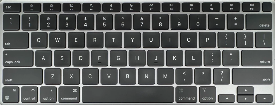 ✅MACBOOK AIR 13" 2020 A2337 GRAY TOP CASE KEYBOARD PALMREST 820-02288-01 A✅⭐⭐⭐ - Image 2 of 4