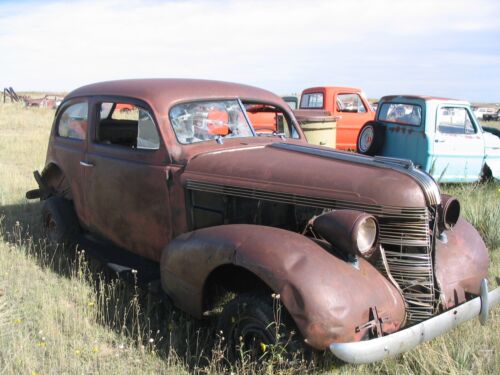 '37 1937 Pontiac "6" sedán 2D - par de soportes de faros solamente - coche de separación - Imagen 13 de 24