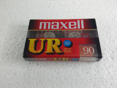 Maxell UR 90 MC Kassette Tape NEU und OVP