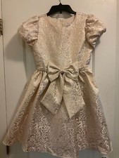 Beautiful Gold Dress for Girls