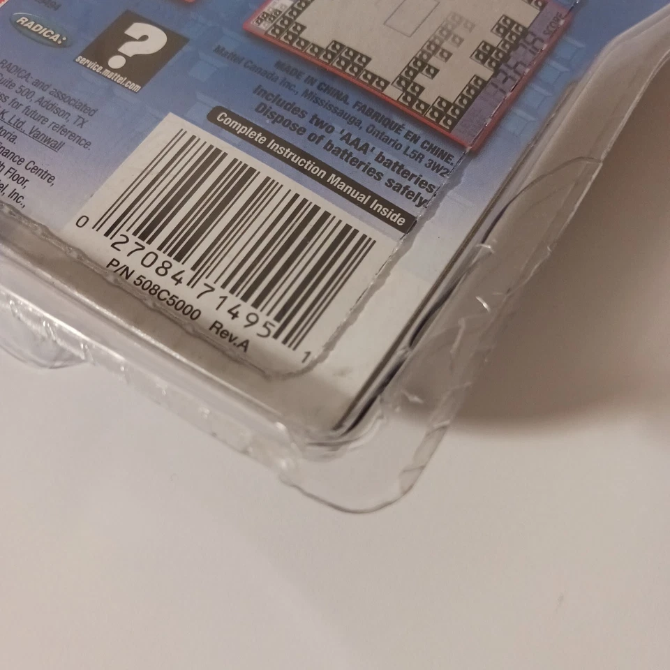 Портативная игра Tetris 360 Radica Mattel 2008 новая в коробке проверенная Look Get It Now - Изображение 3 из 4